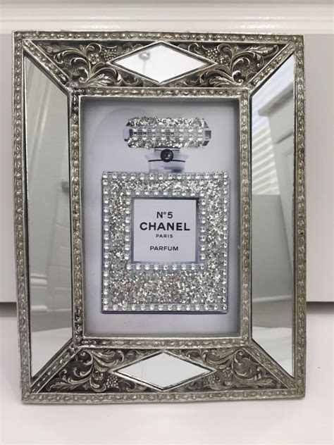 chanel clear glass art|Chanel Glass Wall Art .